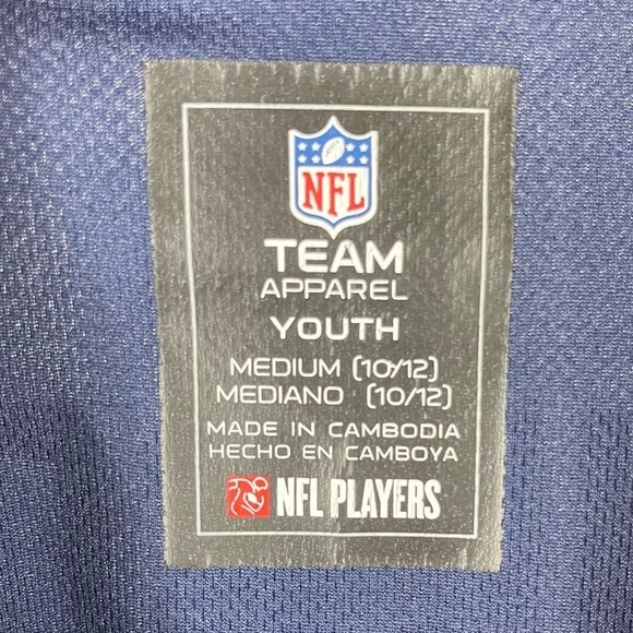 Seahawks Wilson #3 Youth Medium 10/12 Football Jersey Sports NFL Team Apparel - Picture 4 of 7